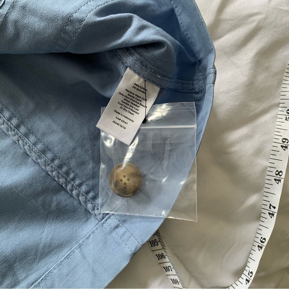 Talbots cotton button up jacket - Picture 8 of 8